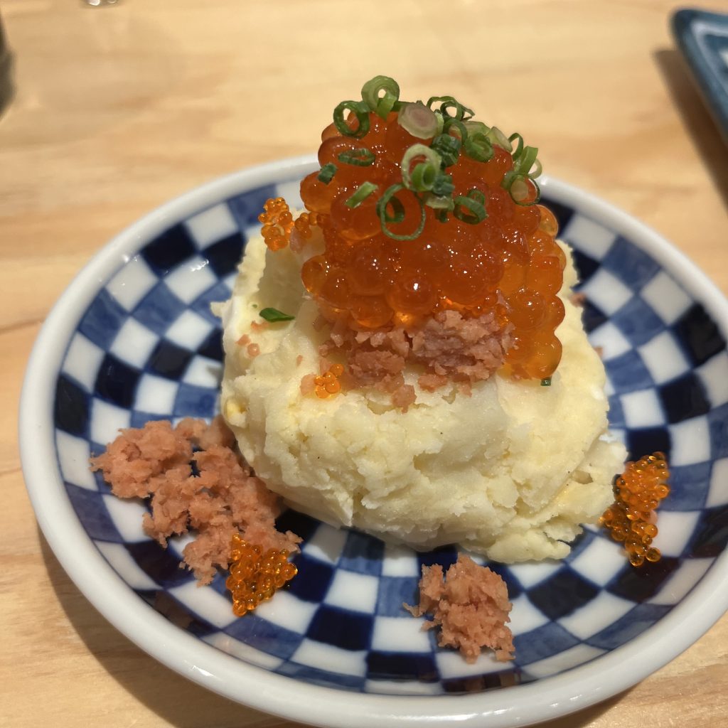 寿司屋のポテサラ